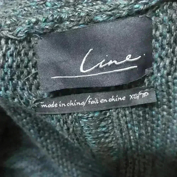 line cardigan draped longline duster​ - Picture 10 of 11